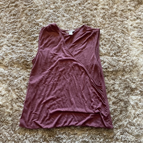 NWT Athleta Breezy Wrap Tank Mauve Tawny Rose M - Picture 4 of 10